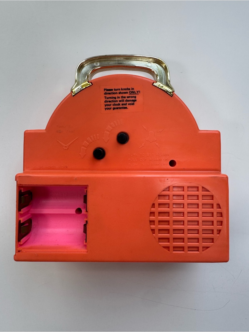 1983 Vintage Barbie Quartz Disco Talking Alarm Clock - Read - Picture 5 of 7